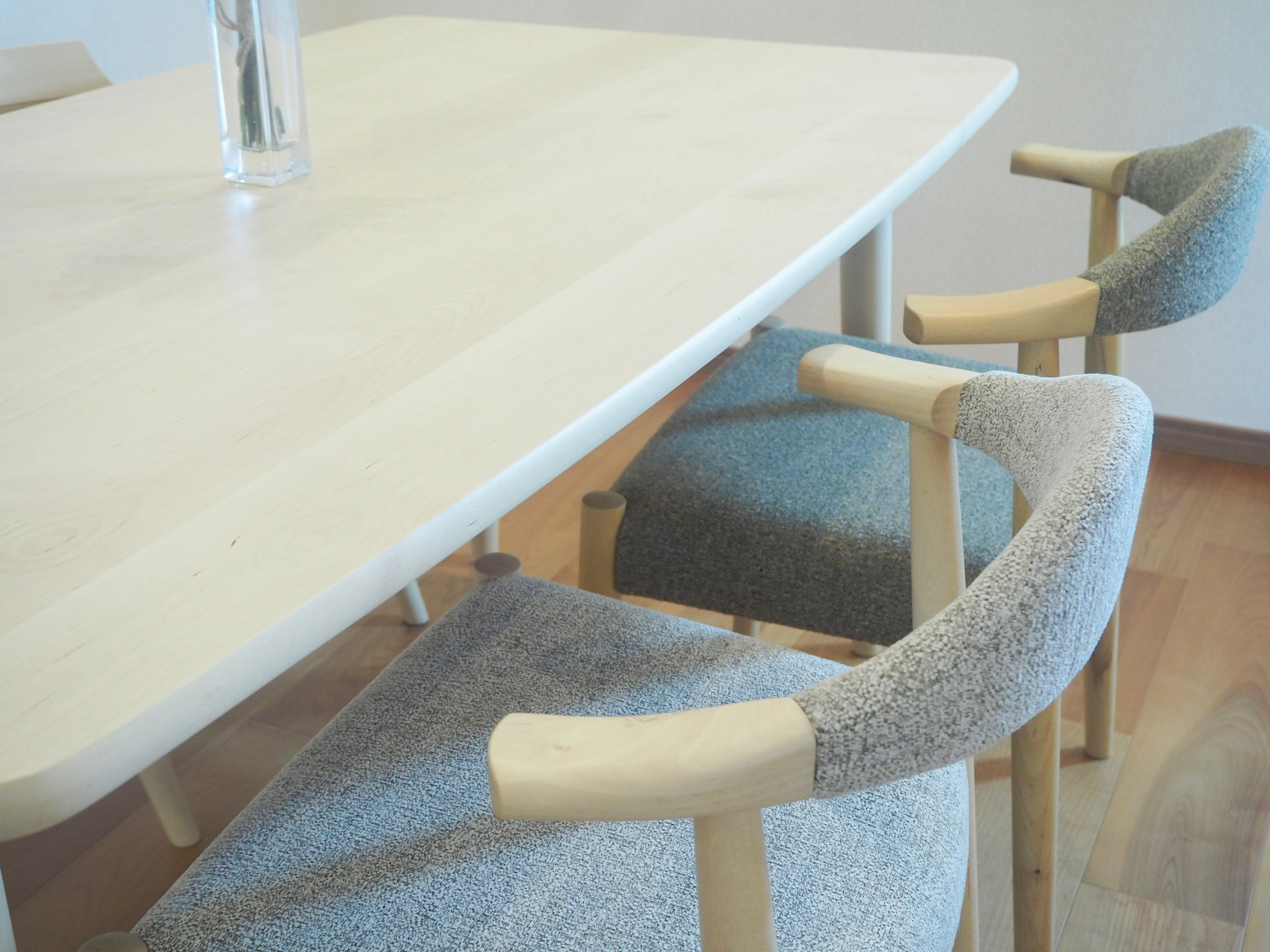 (画像追加)am チェア ハーフ 布張り ペリカン使用