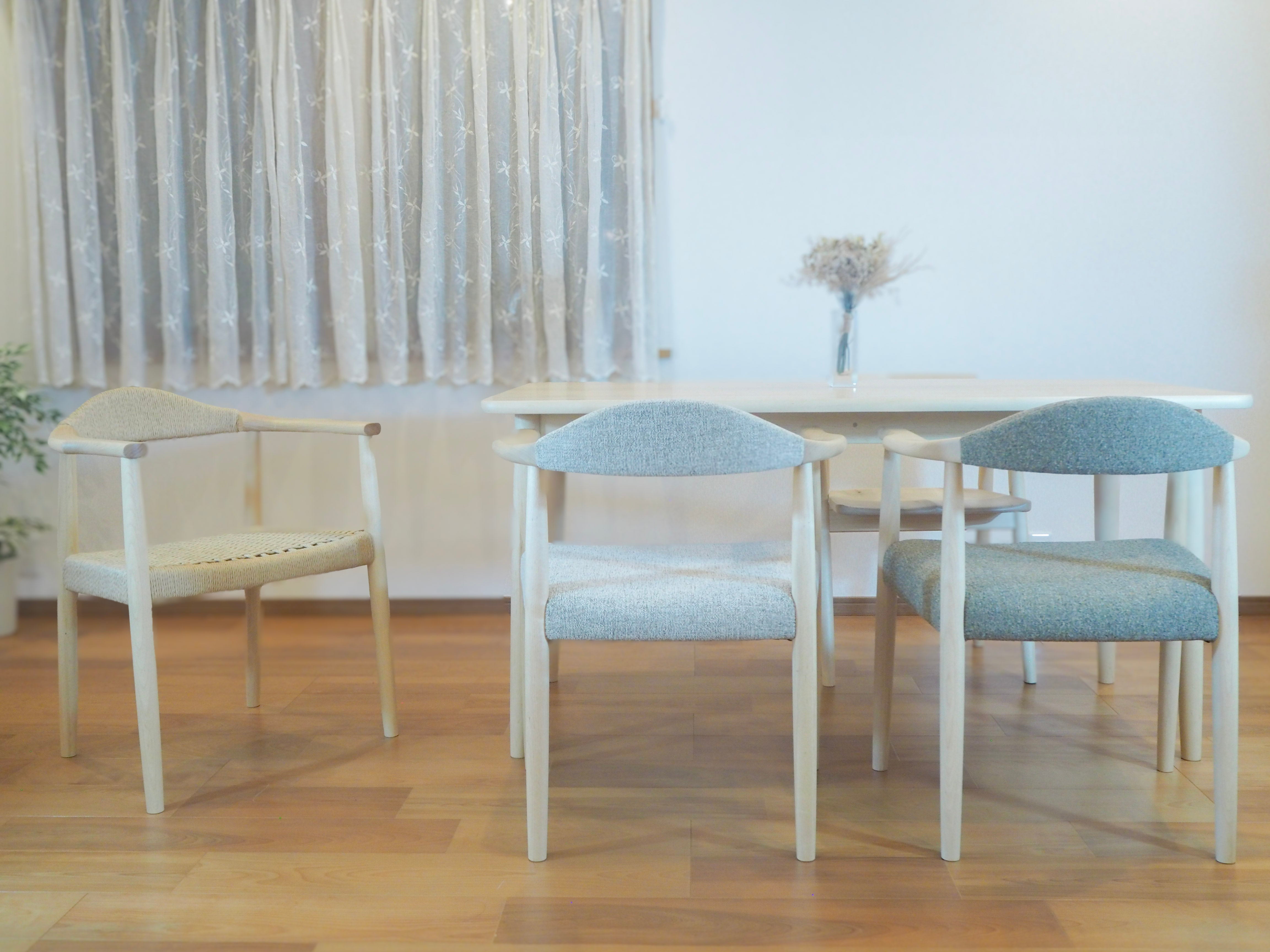 (画像追加)am チェア アーム（ペーパーコード）｜木と暮らしの工房