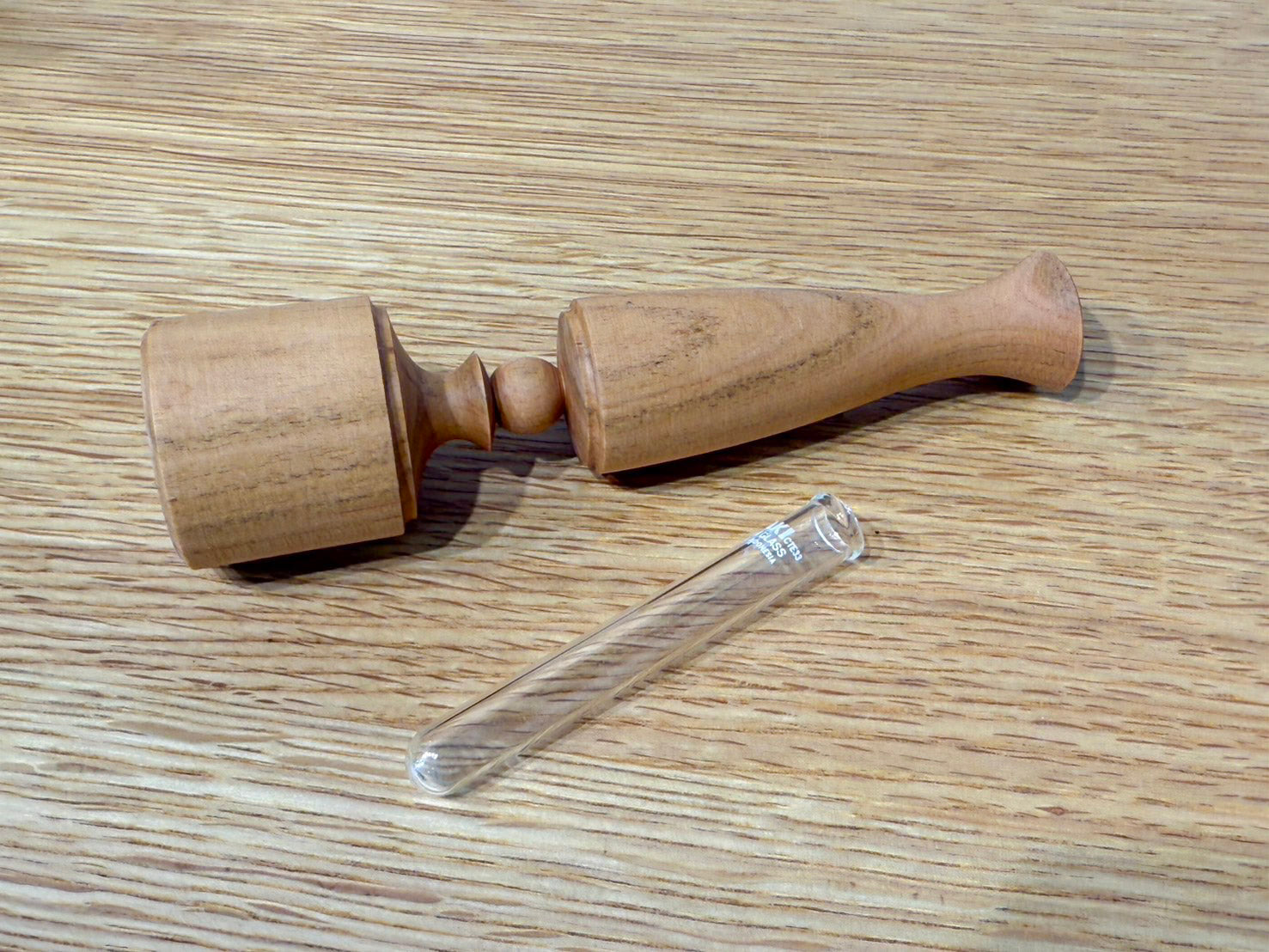 木の一輪挿し H14cm｜osio craft