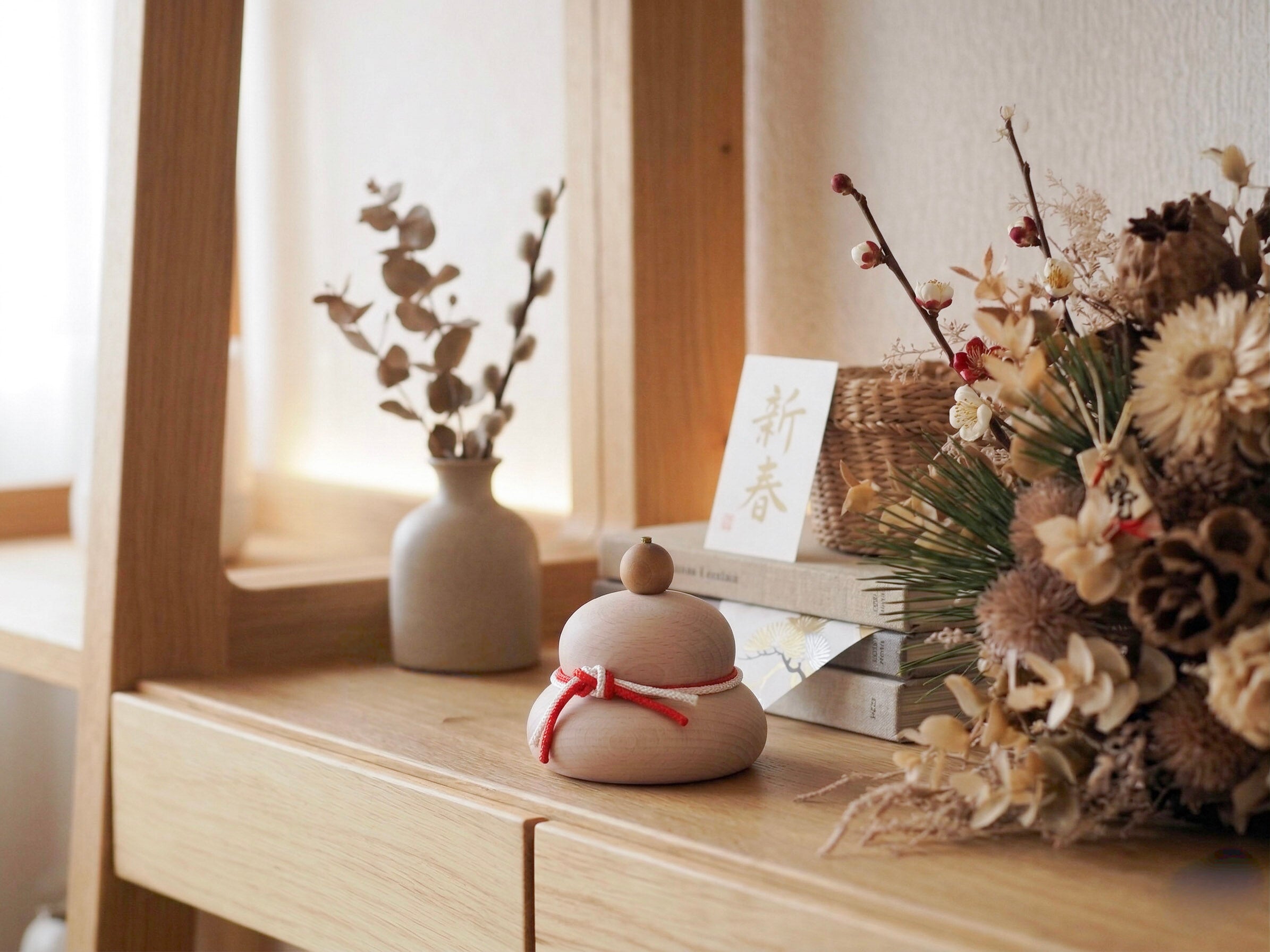 木の鏡餅｜osio craft