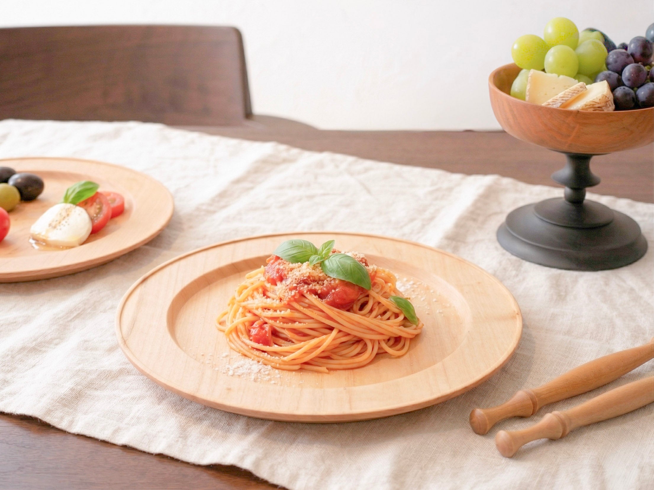 リム皿｜木製お皿｜木製プレート｜食器｜木製｜osio craft｜SAZANCA HOME